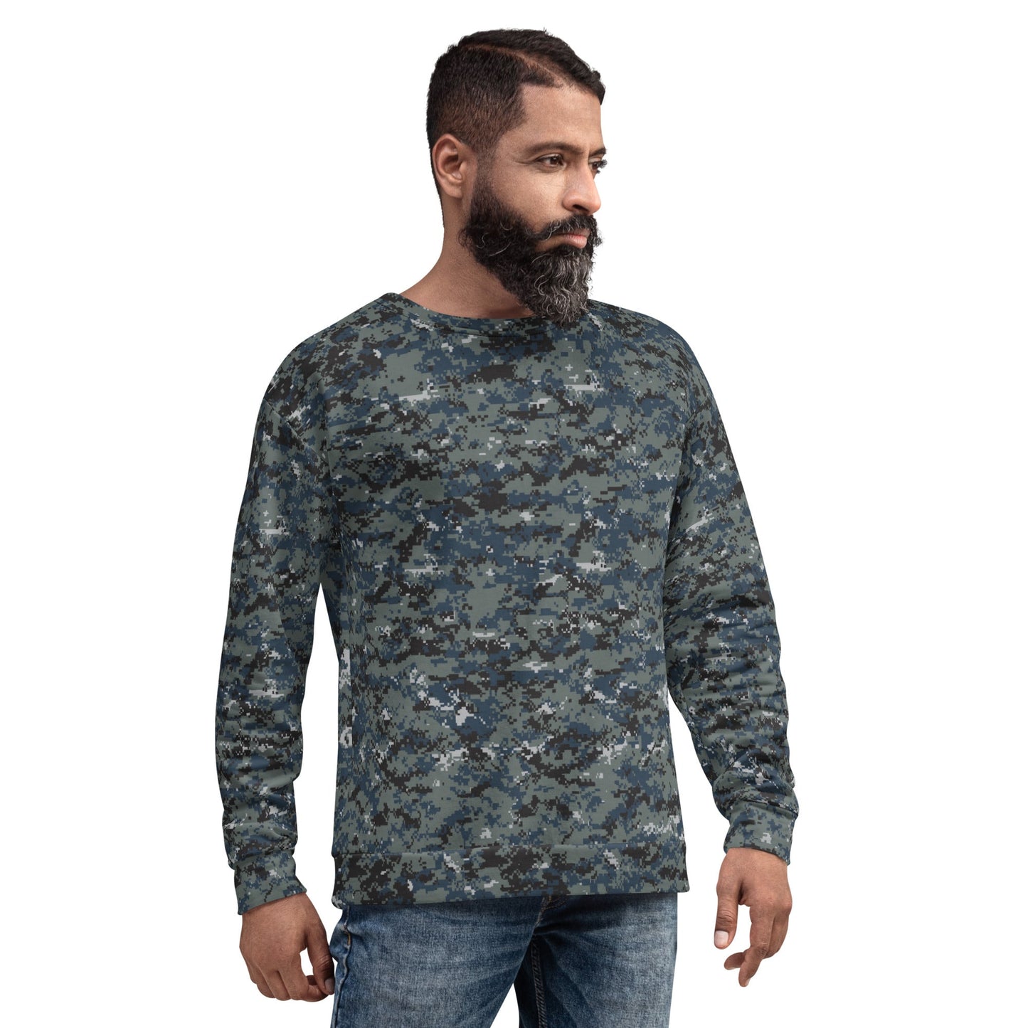 American Digital Blueberry CAMO Unisex Sweatshirt - Sweatshirts