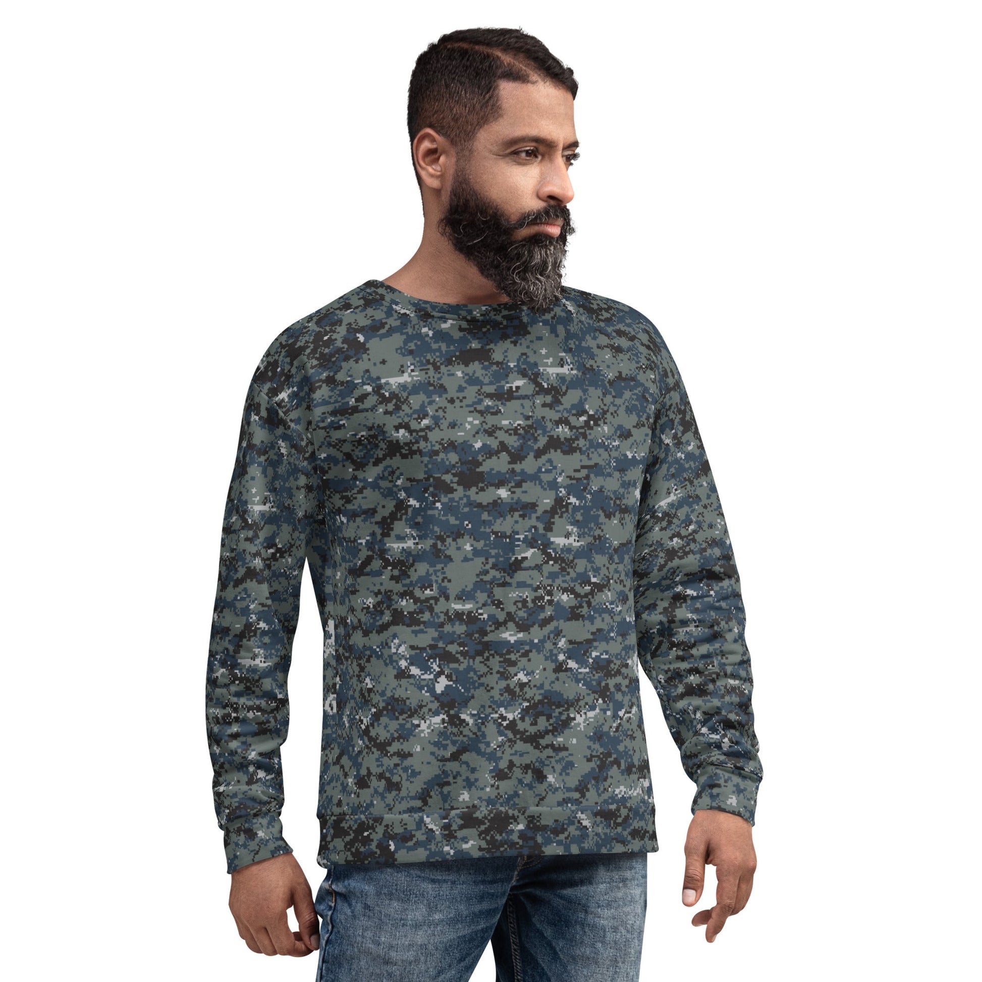 American Digital Blueberry CAMO Unisex Sweatshirt - Sweatshirts