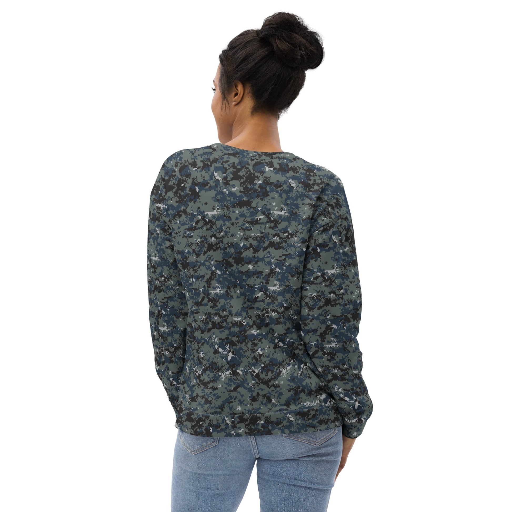 American Digital Blueberry CAMO Unisex Sweatshirt - Sweatshirts