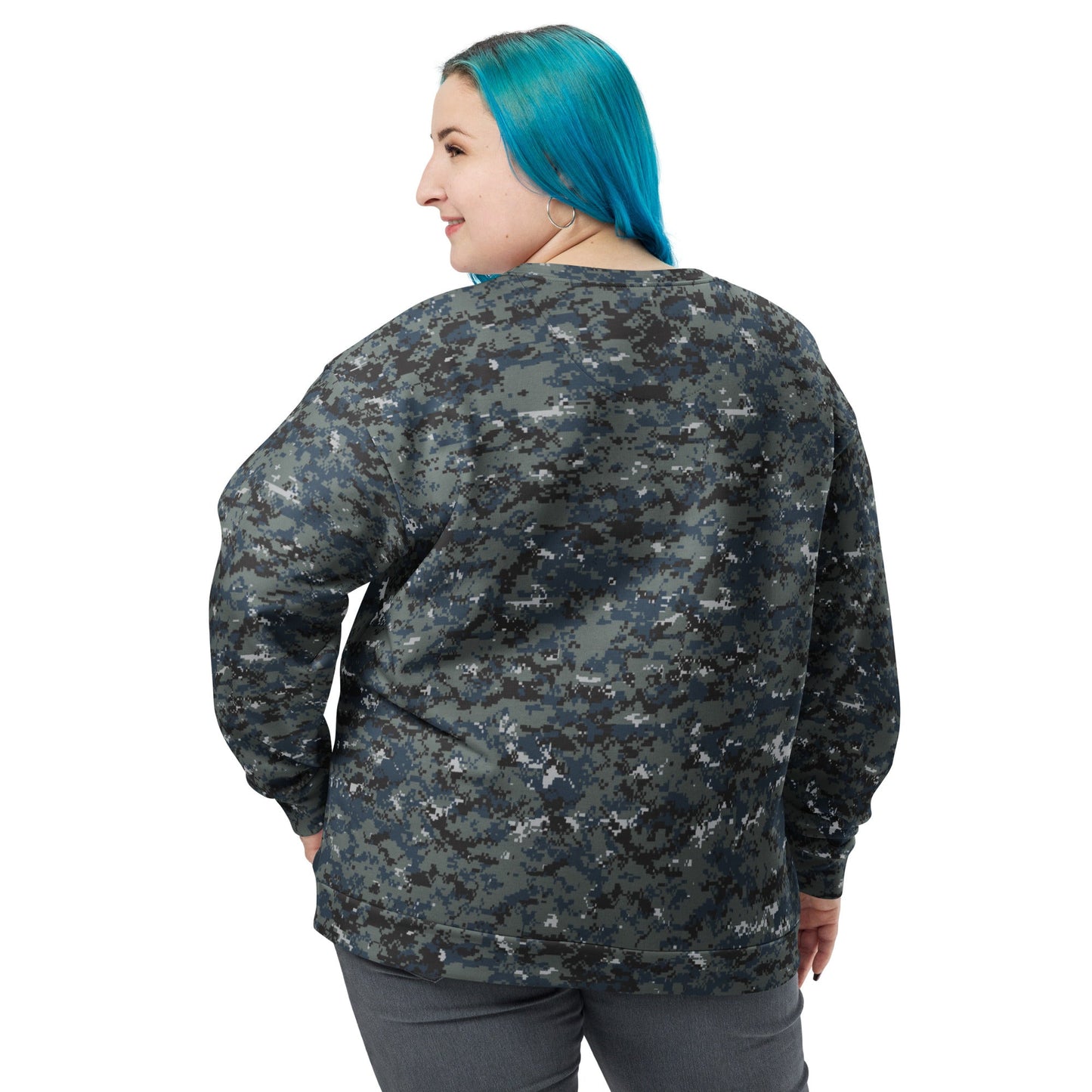 American Digital Blueberry CAMO Unisex Sweatshirt - Sweatshirts