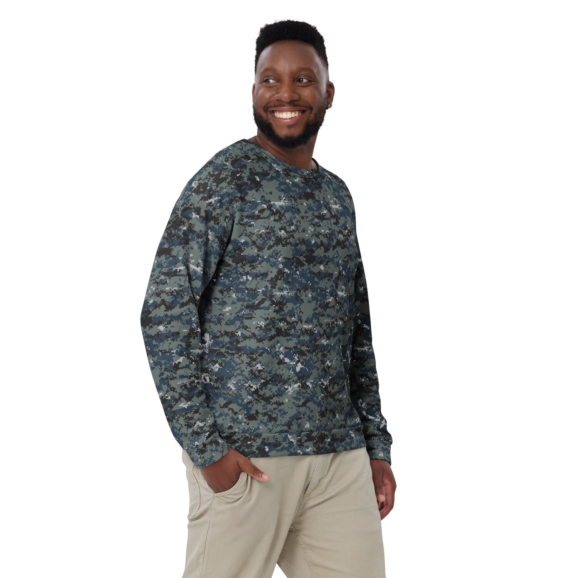 American Digital Blueberry CAMO Unisex Sweatshirt - Sweatshirts
