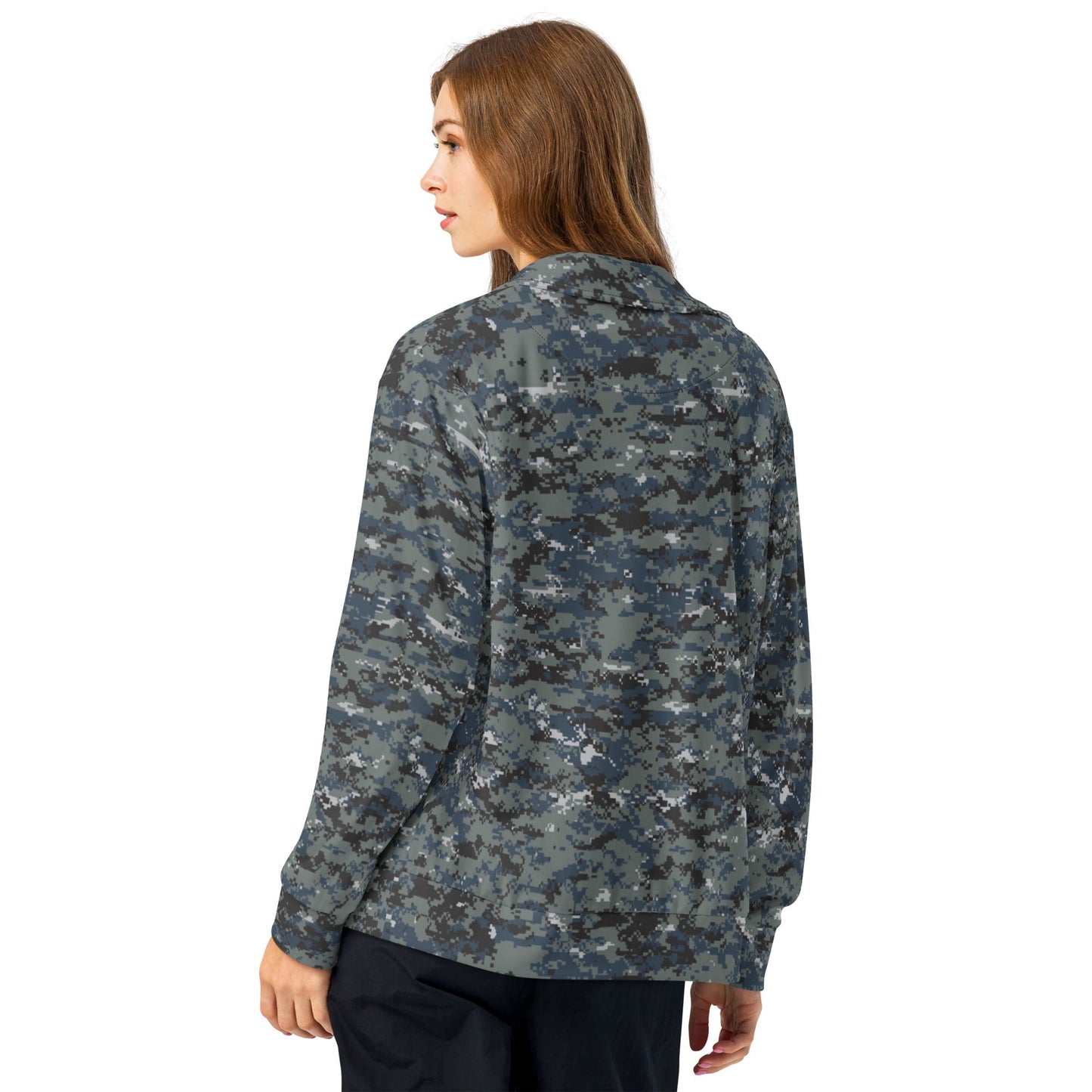 American Digital Blueberry CAMO Unisex track jacket - Track Jackets