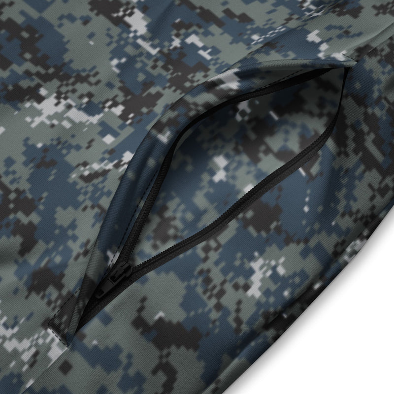 Digital Blueberry CAMO Unisex Track Jacket