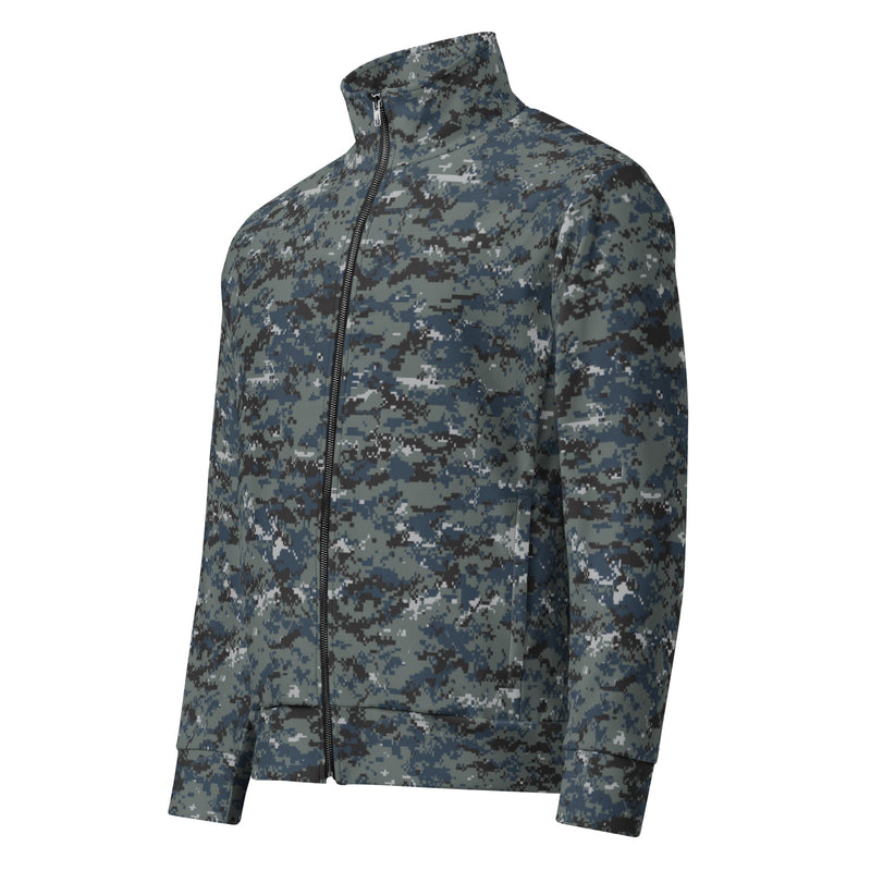 Digital Blueberry CAMO Unisex Track Jacket