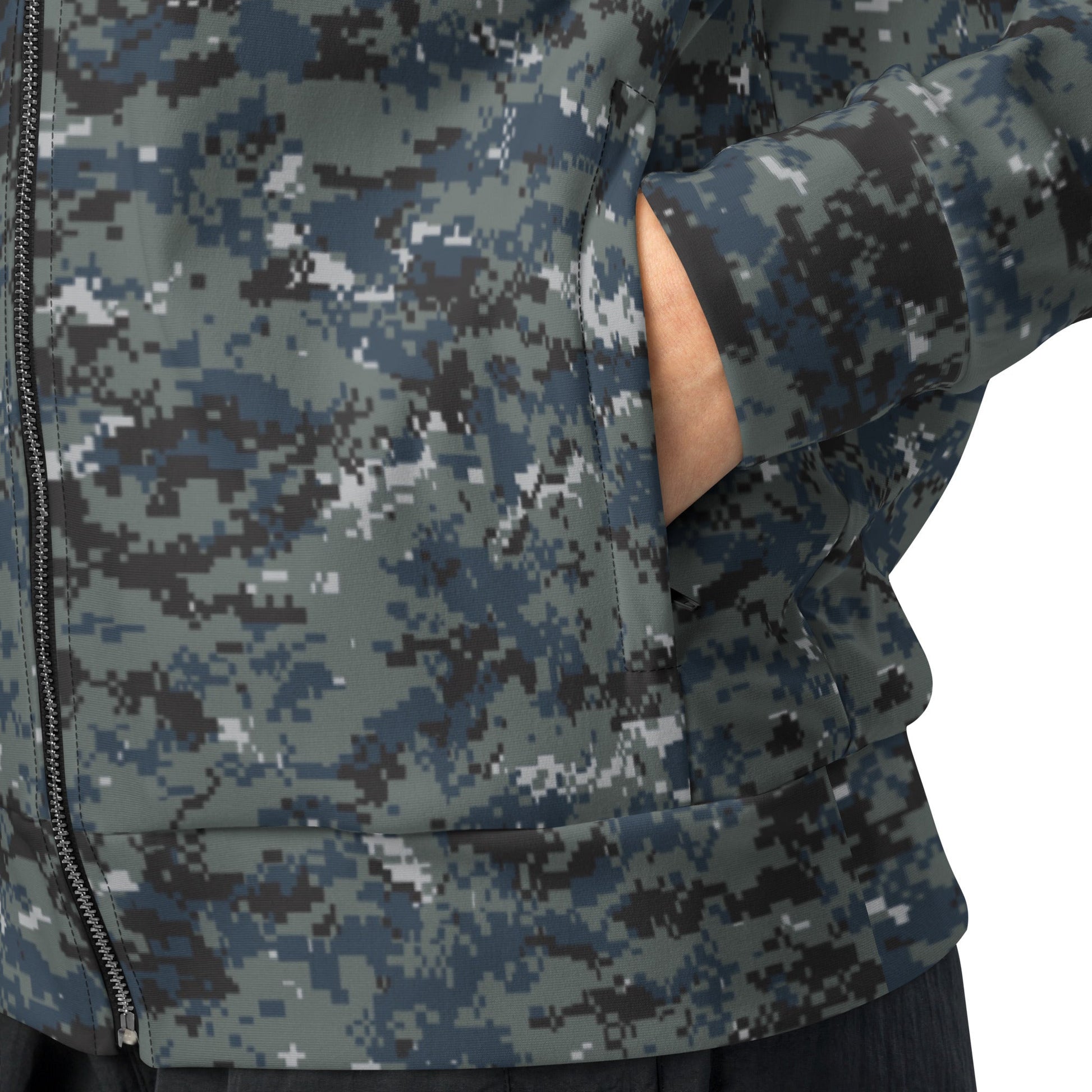American Digital Blueberry CAMO Unisex track jacket - Track Jackets