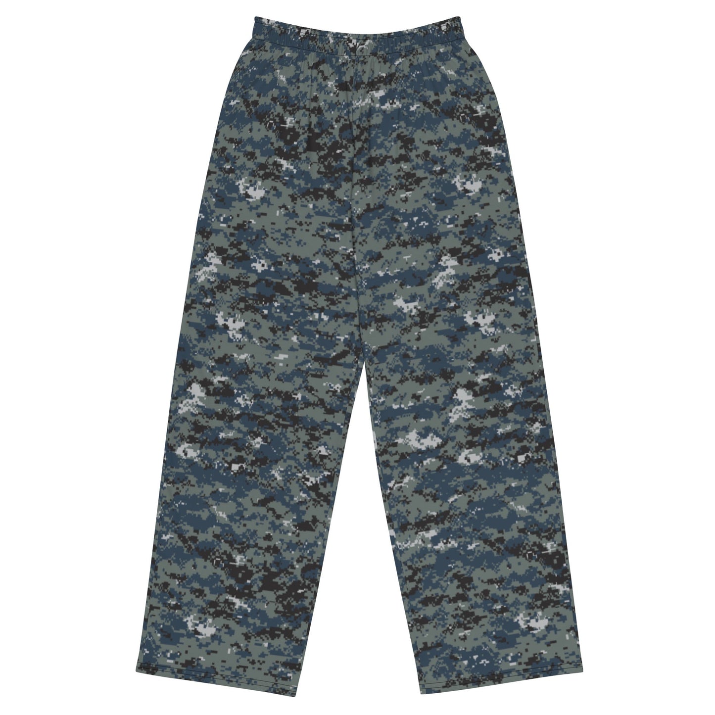 American Digital Blueberry CAMO unisex wide-leg pants - 2XS - Wide-leg Pants