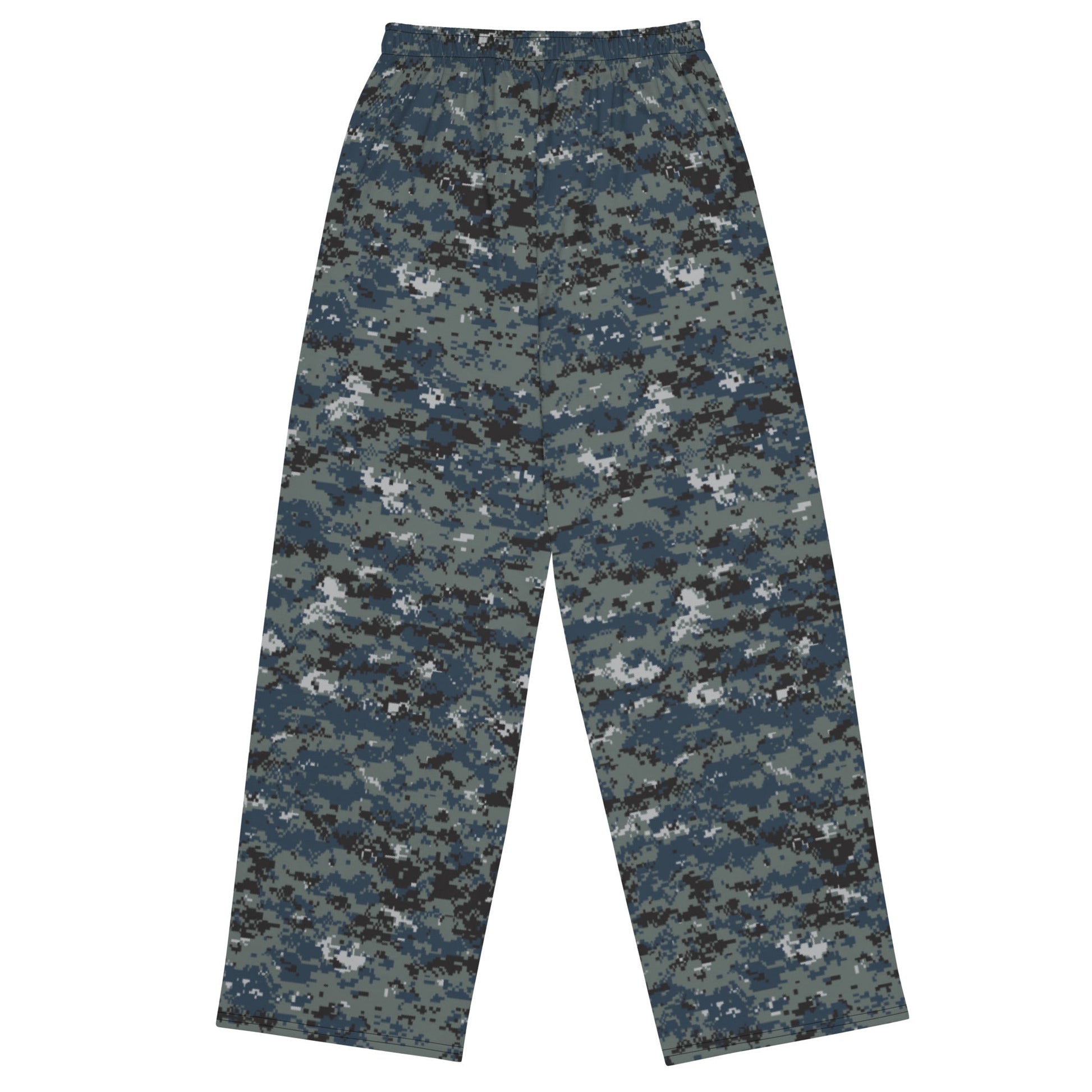 American Digital Blueberry CAMO unisex wide-leg pants - Wide-leg Pants
