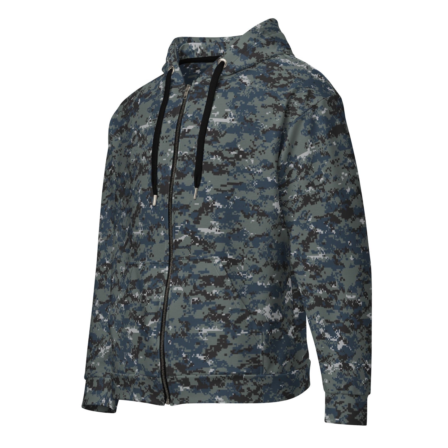 American Digital Blueberry CAMO Unisex zip hoodie - Zip Hoodies