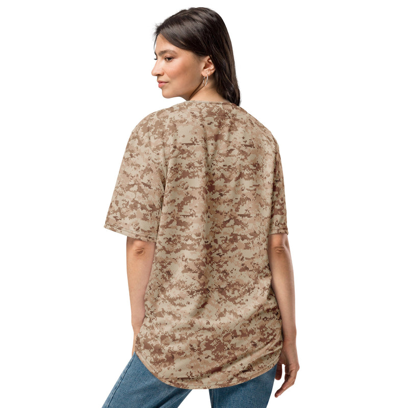 Digital Desert CAMO Unisex Baseball Jersey
