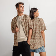 Digital Desert CAMO Unisex Baseball Jersey - 2XS