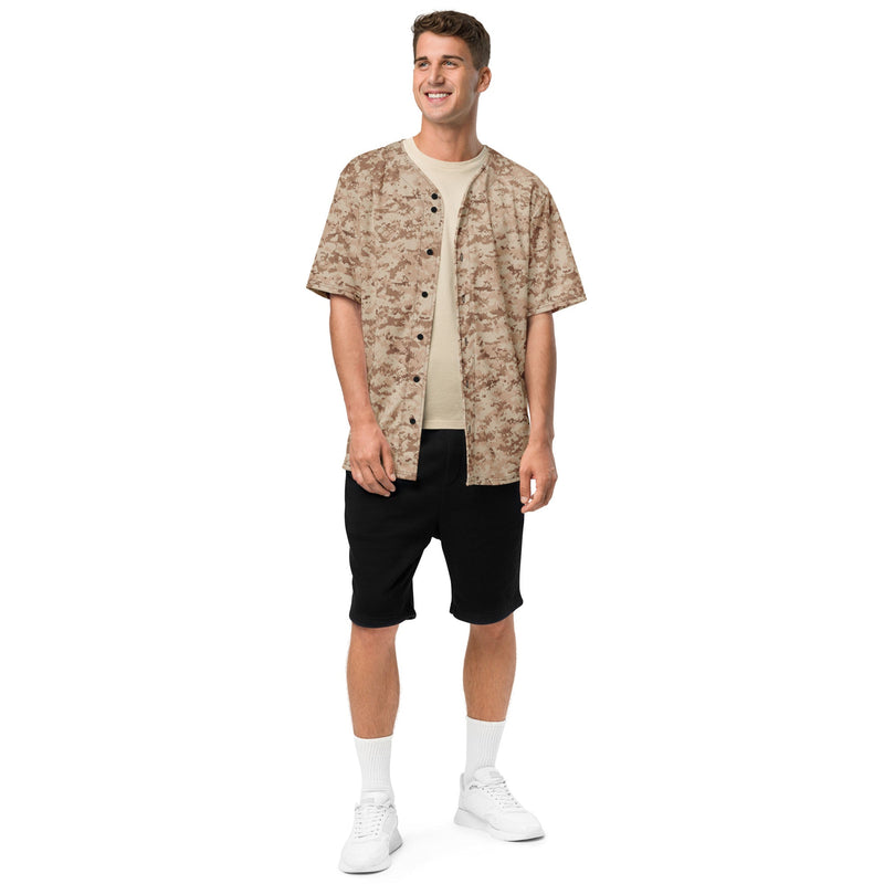 Digital Desert CAMO Unisex Baseball Jersey