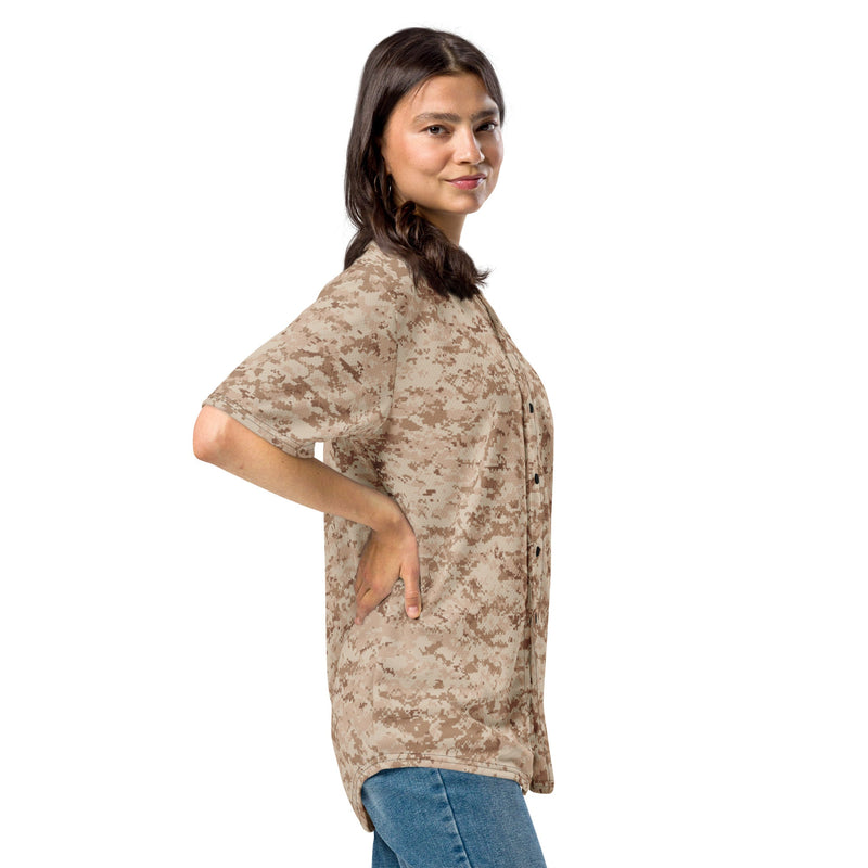 Digital Desert CAMO Unisex Baseball Jersey