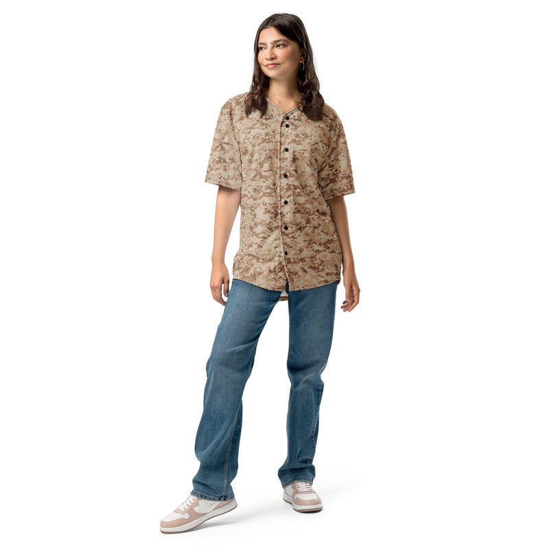 Digital Desert CAMO Unisex Baseball Jersey