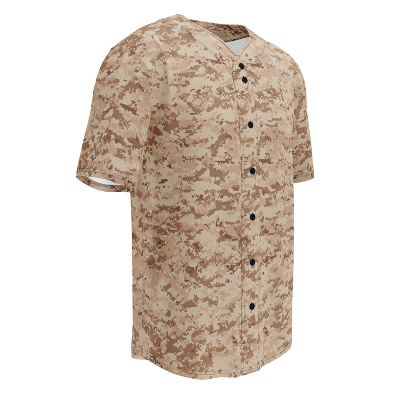 Digital Desert CAMO Unisex Baseball Jersey