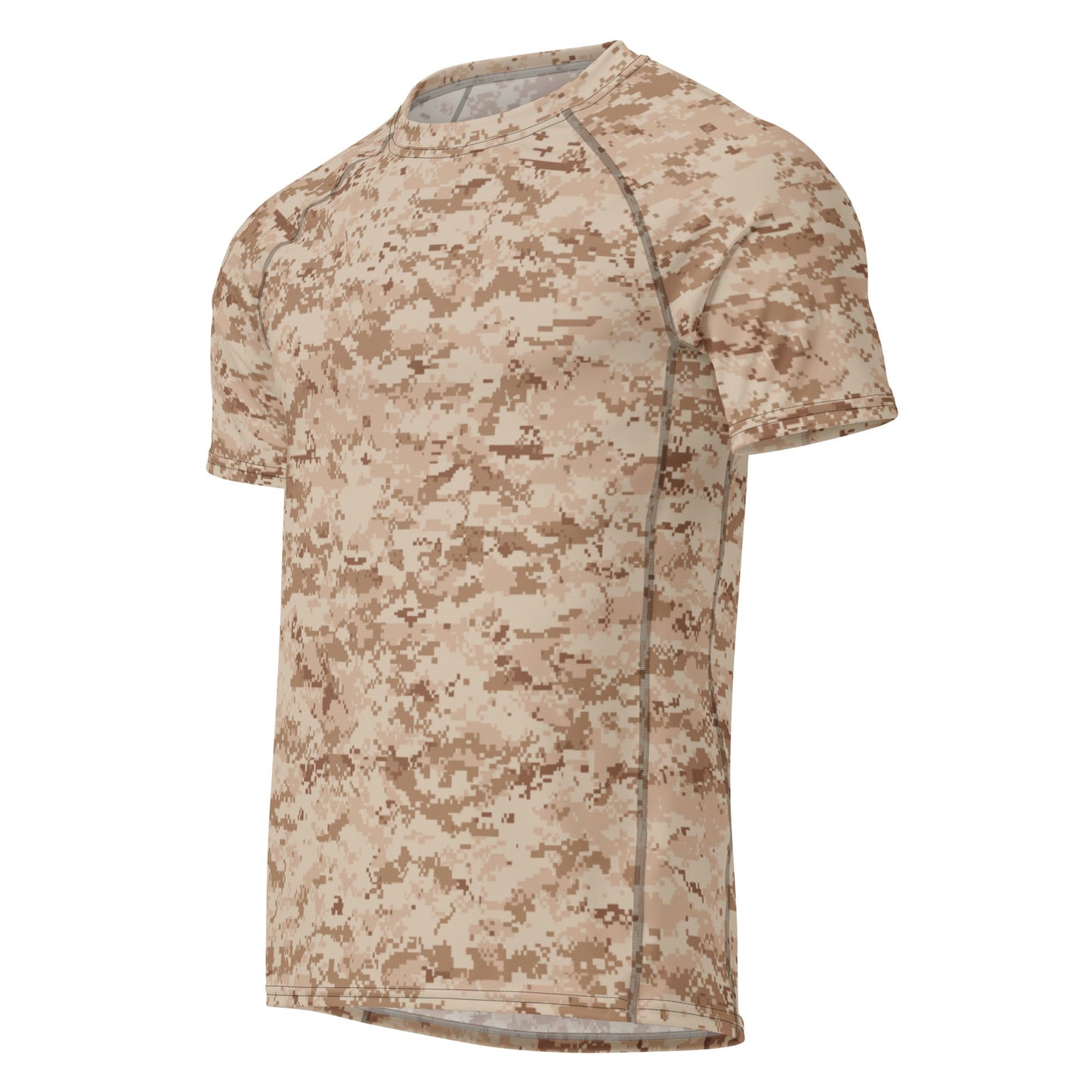 American Digital Desert CAMO Mens Short-Sleeve Rash Guard