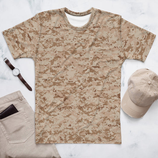 American Digital Desert CAMO Mens T-shirt - XS - T-Shirts