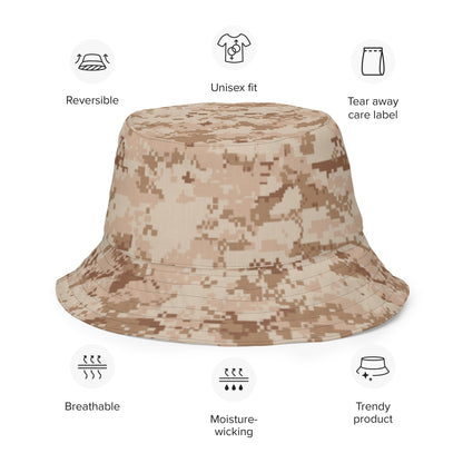 American Digital Desert CAMO Reversible bucket hat - Bucket Hats