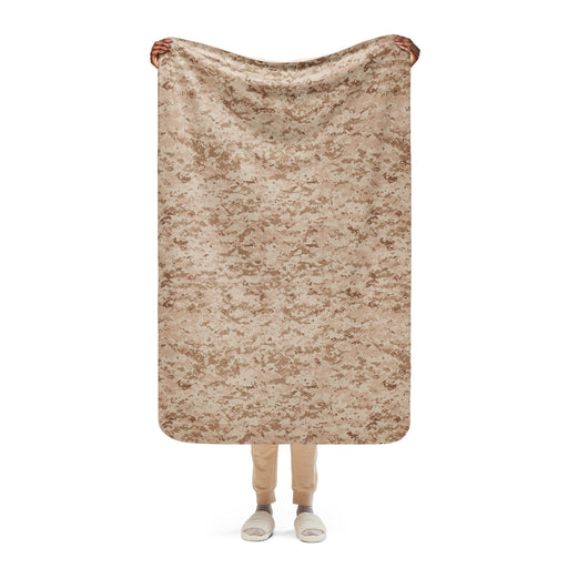 Digital Desert CAMO Sherpa Blanket - 37″×57″