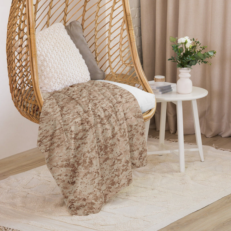 Digital Desert CAMO Sherpa Blanket