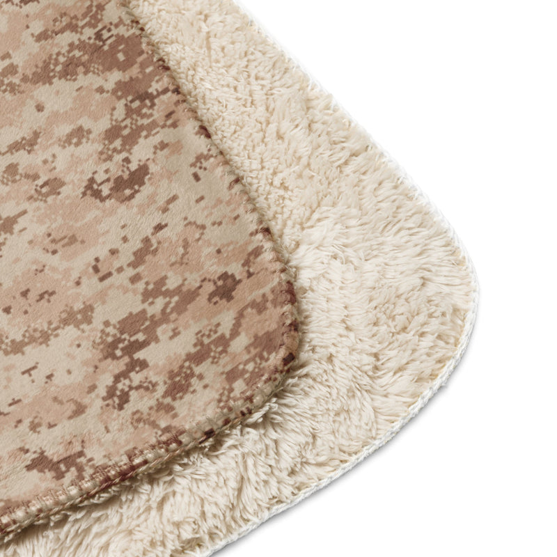 Digital Desert CAMO Sherpa Blanket