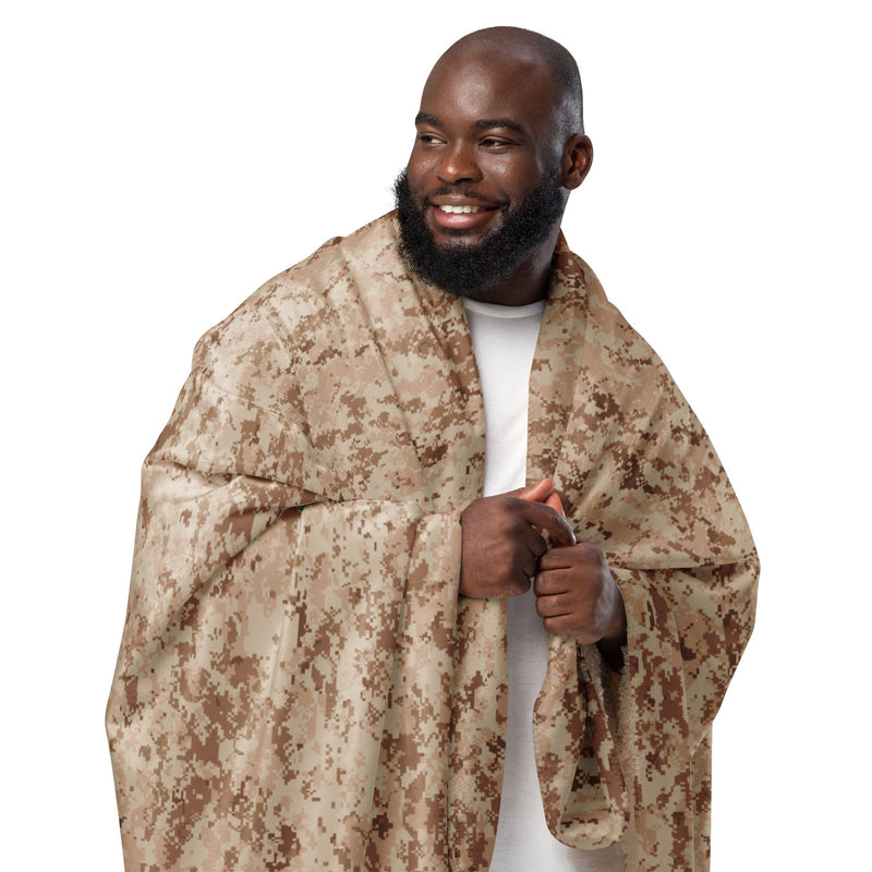Digital Desert CAMO Sherpa Blanket
