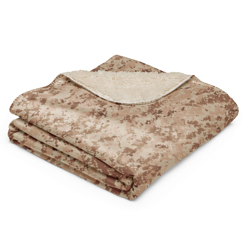 Digital Desert CAMO Sherpa Blanket