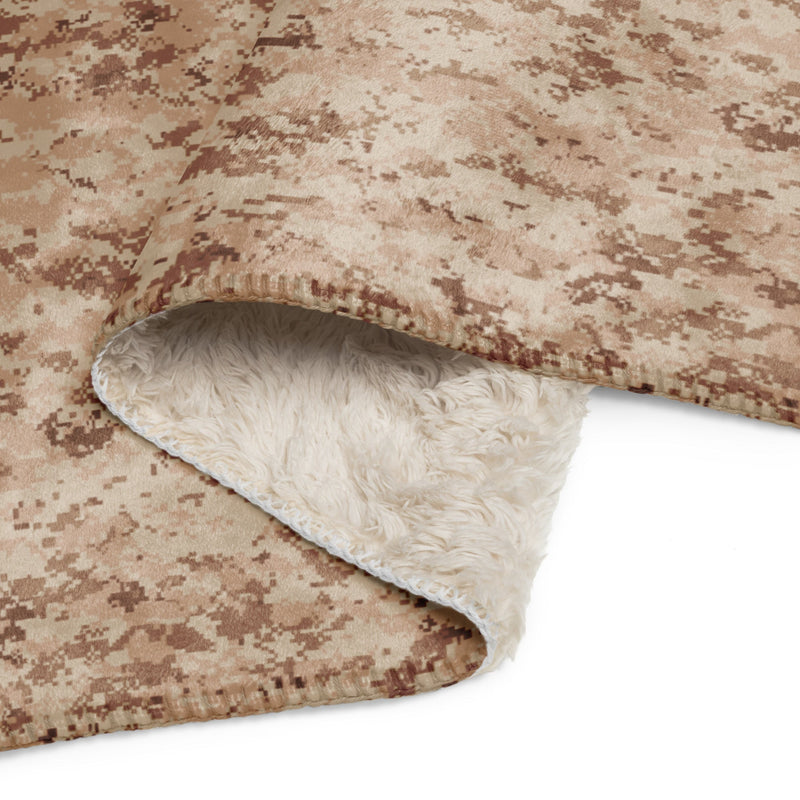 Digital Desert CAMO Sherpa Blanket