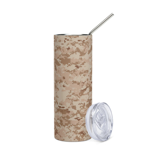 American Digital Desert CAMO Stainless steel tumbler - Steel Tumbler