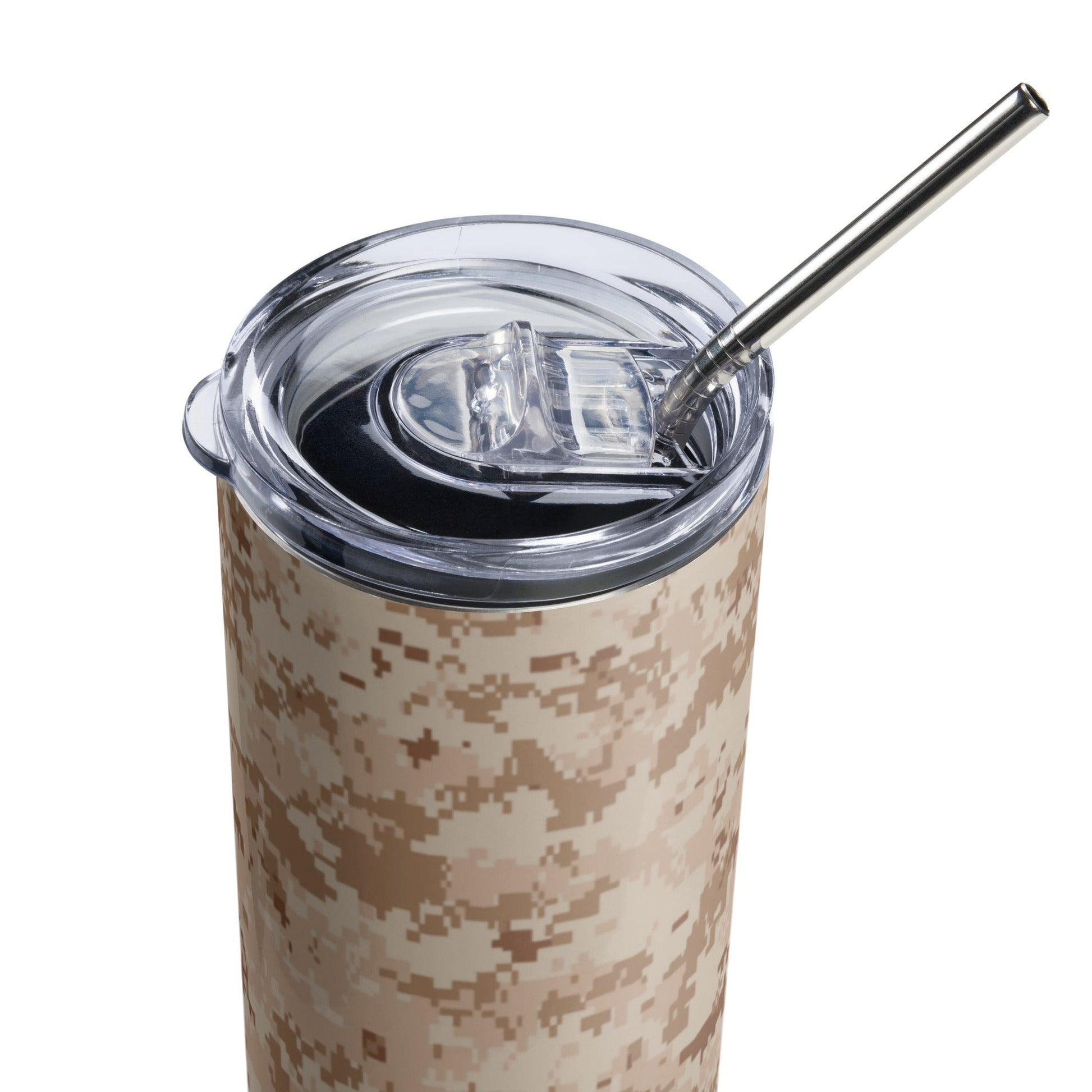 American Digital Desert CAMO Stainless steel tumbler - Steel Tumblers