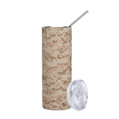 American Digital Desert CAMO Stainless steel tumbler - Steel Tumblers