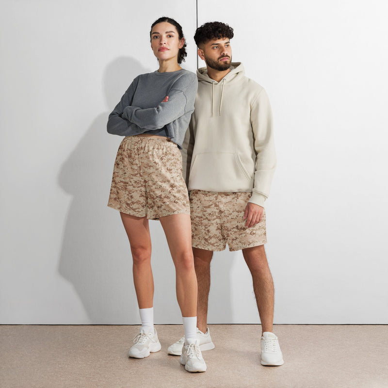 Digital Desert CAMO Unisex Athletic Long Shorts