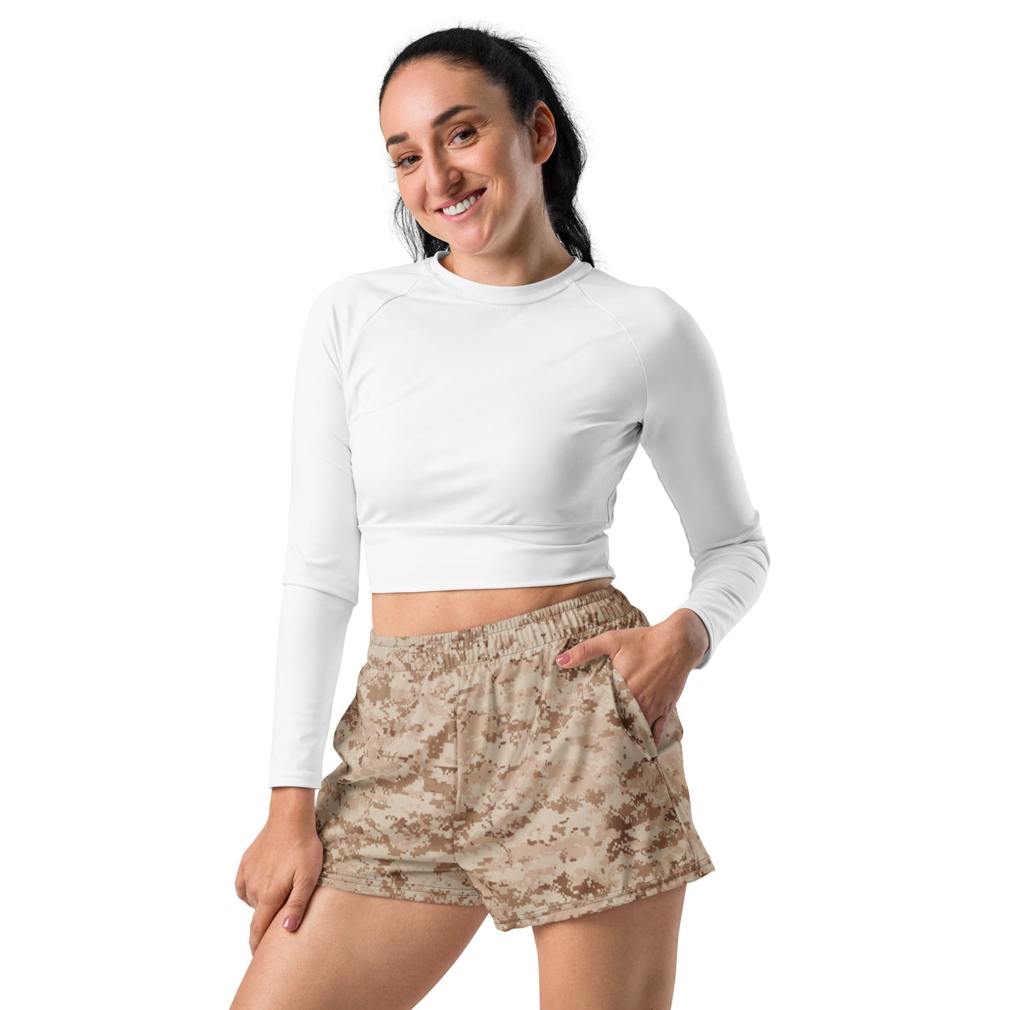 American Digital Desert CAMO Unisex Athletic Shorts