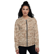 Digital Desert CAMO Unisex Bomber Jacket
