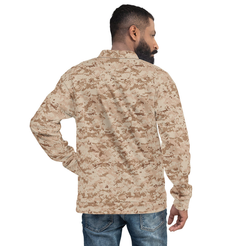 Digital Desert CAMO Unisex Bomber Jacket