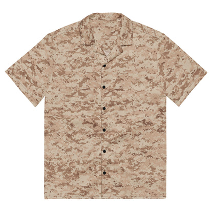 American Digital Desert CAMO Unisex button shirt - 2XS - Button Shirts
