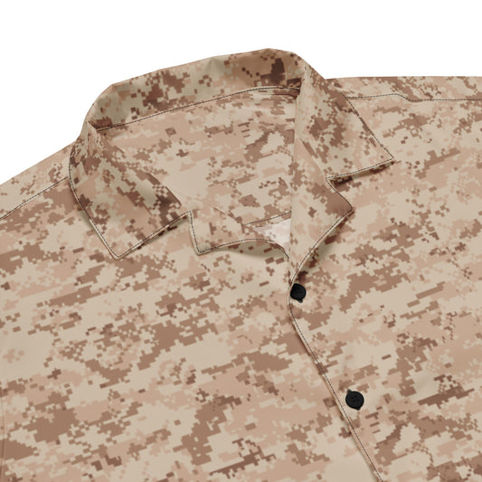 American Digital Desert CAMO Unisex button shirt - Button Shirts