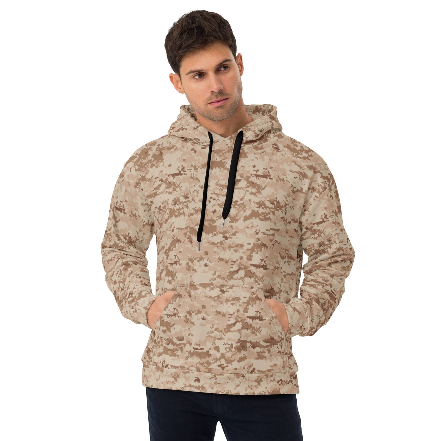 American Digital Desert CAMO Unisex Hoodie - 2XS - Hoodies