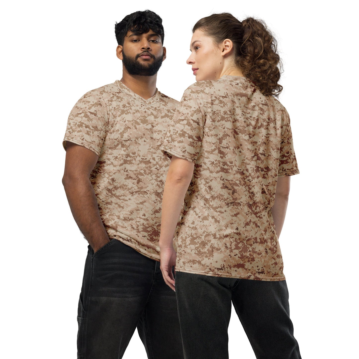 American Digital Desert CAMO unisex sports jersey - 2XS - Sports Jerseys