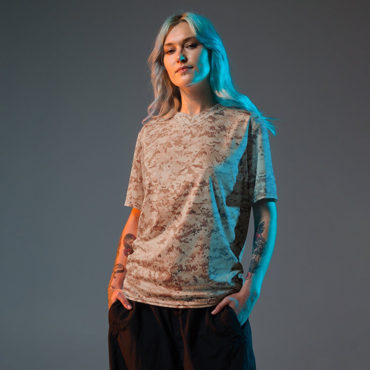 American Digital Desert CAMO unisex sports jersey - Sports Jerseys