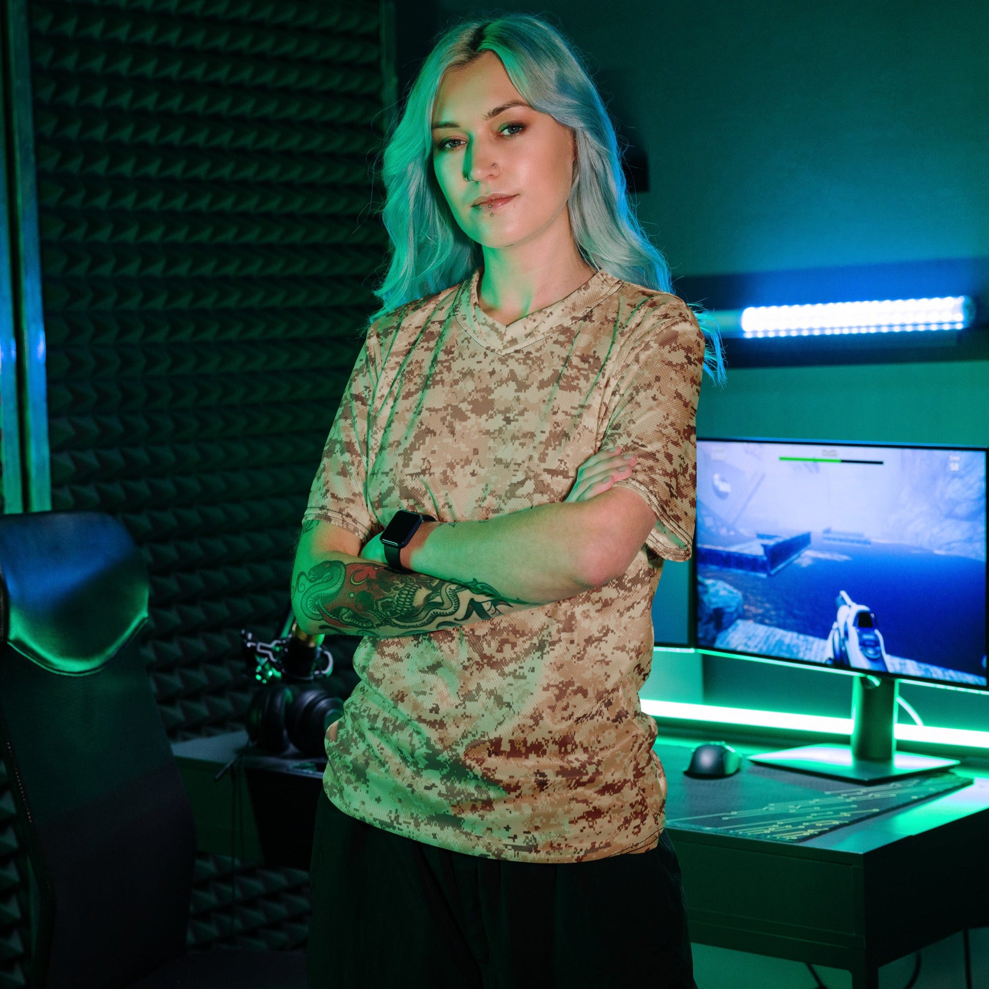 American Digital Desert CAMO unisex sports jersey - Sports Jerseys