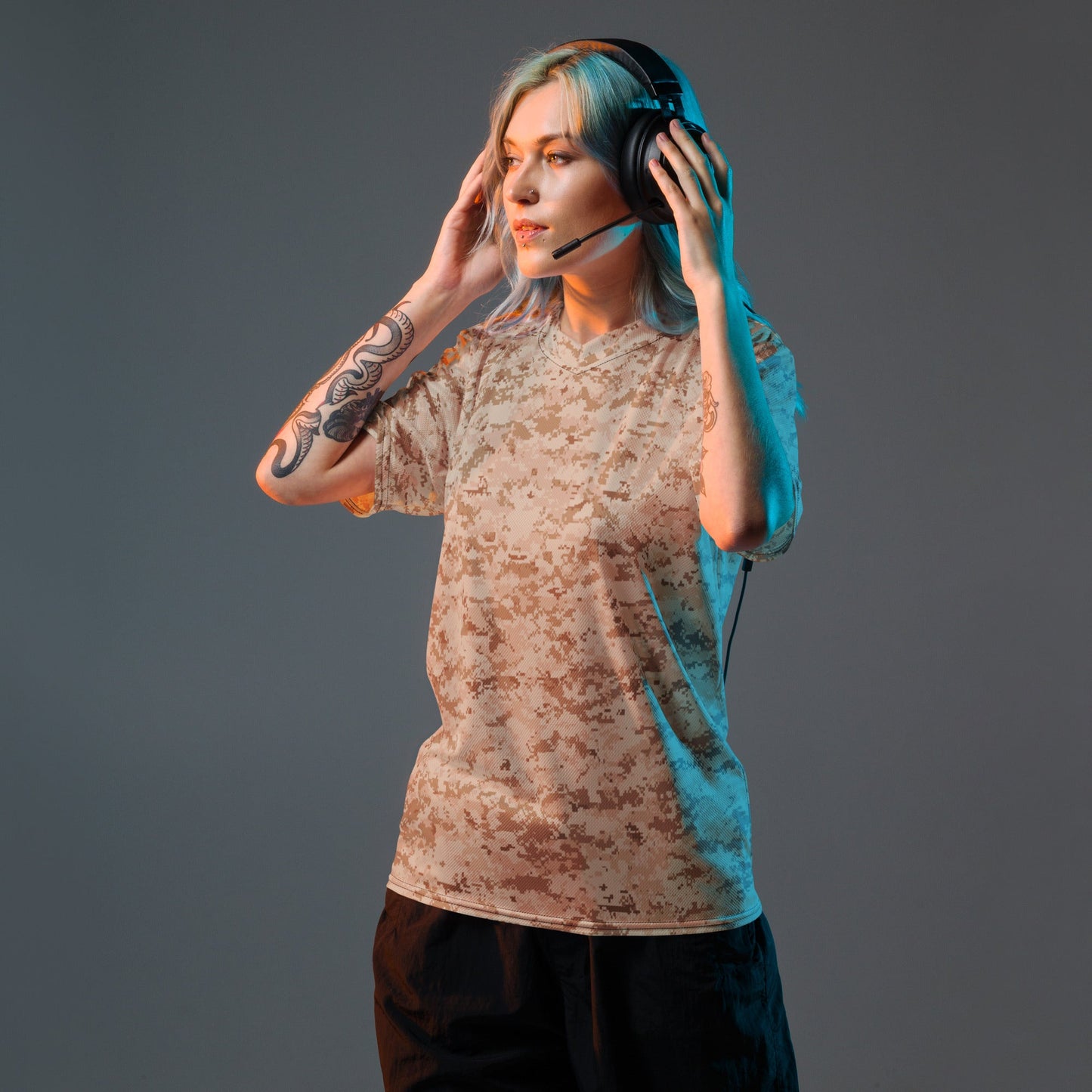 American Digital Desert CAMO unisex sports jersey - Sports Jerseys