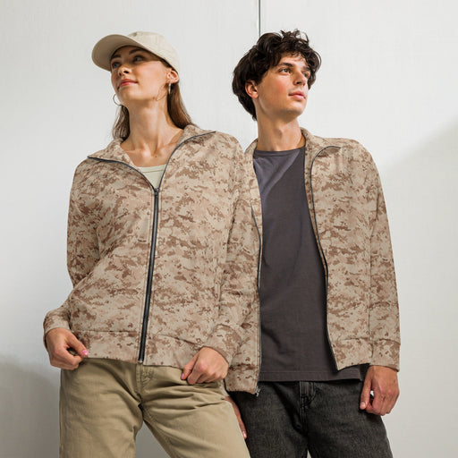 Digital Desert CAMO Unisex Track Jacket - 2XS