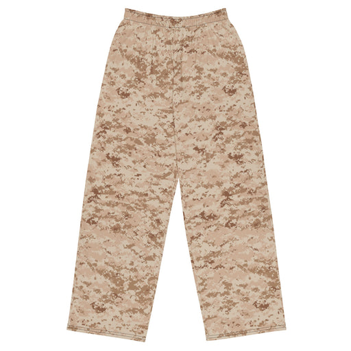 Digital Desert CAMO Unisex Wide-Leg Leisure Pants - 2XS - Pant