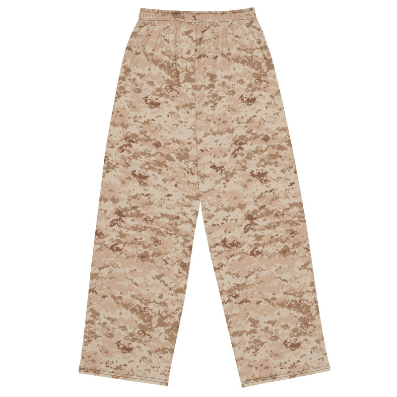 Digital Desert CAMO Unisex Wide-Leg Leisure Pants - Pant