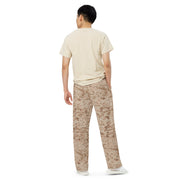 Digital Desert CAMO Unisex Wide-Leg Leisure Pants - Pant
