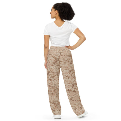 American Digital Desert CAMO unisex wide leg pants Wide Pants