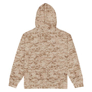 Digital Desert CAMO Unisex Zip Hoodie