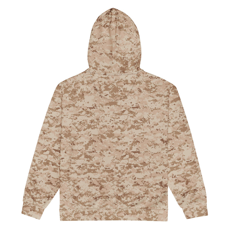 Digital Desert CAMO Unisex Zip Hoodie