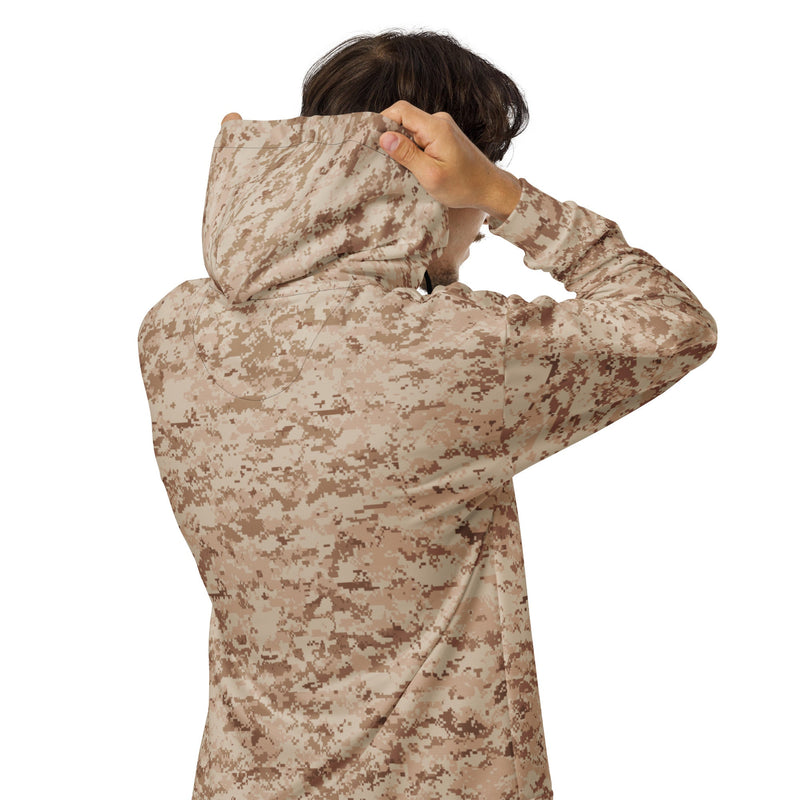 Digital Desert CAMO Unisex Zip Hoodie