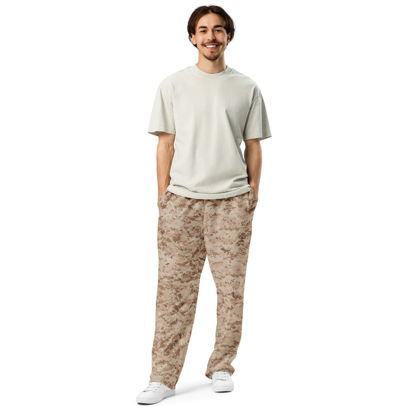 Digital Desert CAMO Unisex Wide-Leg Joggers